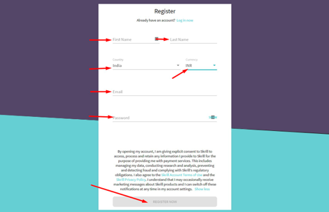 skrill deposit method setp2