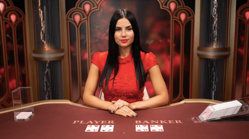 live dealer baccarat