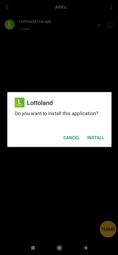 lottoland app install 