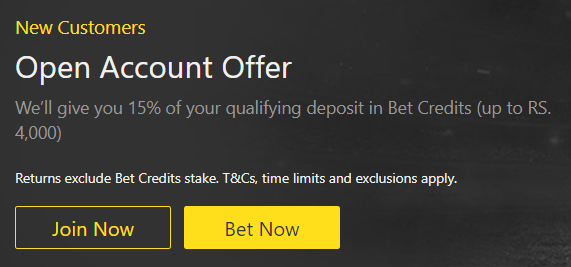 Deposit Match Up Bonus 